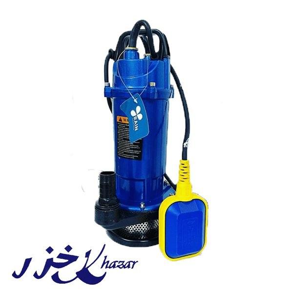 پمپ کفکش 17 متری 1 اینچ فلوتر دار راین مدل QDX1.5-17-0.37F
